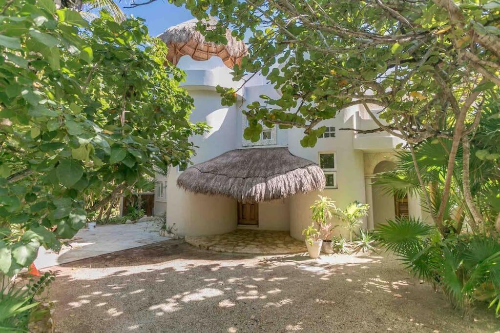 Luxury 5-Br Beachfront Home In Tulum Casa Sofia Gato Екстер'єр фото