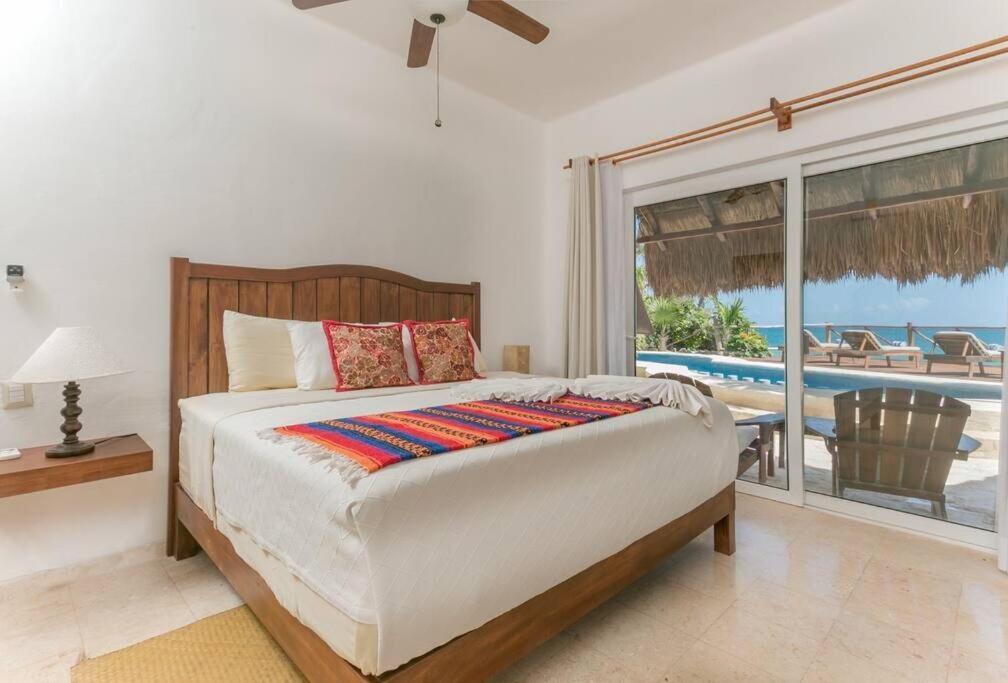 Luxury 5-Br Beachfront Home In Tulum Casa Sofia Gato Екстер'єр фото