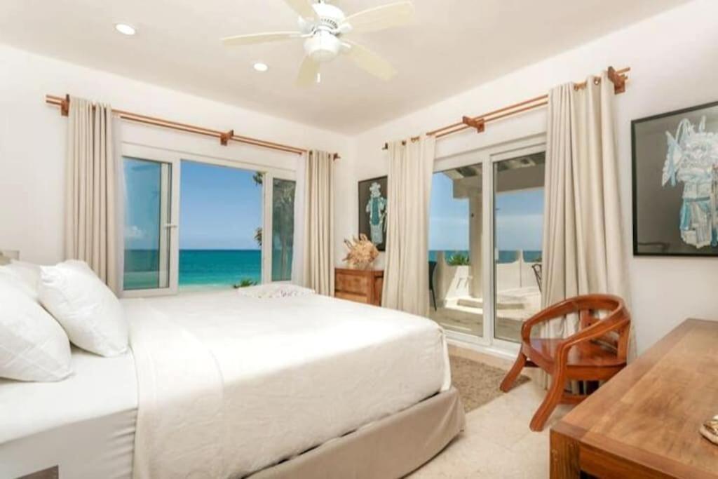 Luxury 5-Br Beachfront Home In Tulum Casa Sofia Gato Екстер'єр фото
