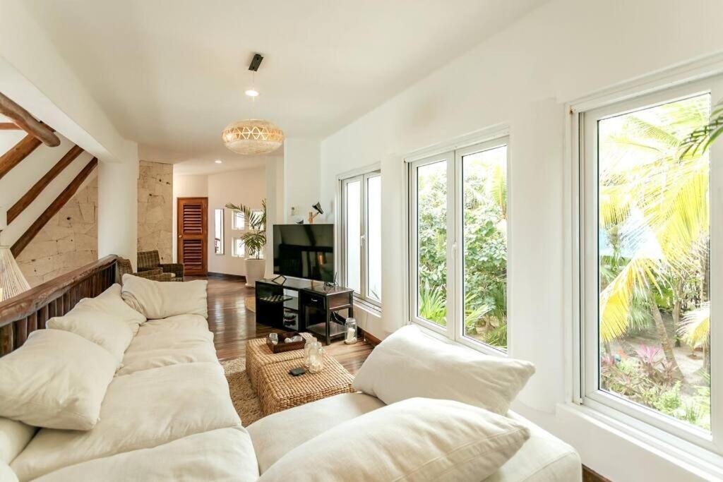 Luxury 5-Br Beachfront Home In Tulum Casa Sofia Gato Екстер'єр фото