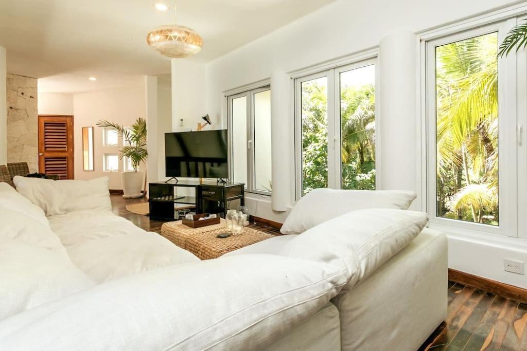 Luxury 5-Br Beachfront Home In Tulum Casa Sofia Gato Екстер'єр фото