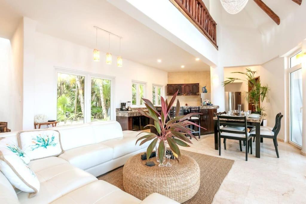 Luxury 5-Br Beachfront Home In Tulum Casa Sofia Gato Екстер'єр фото